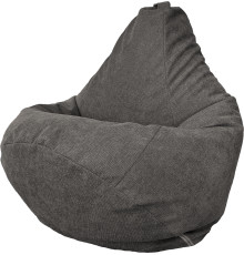Кресло-мешок Flagman Груша Макси XXL Г2.5-255 Crown 18 Dk.Grey