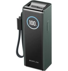 Внешний аккумулятор EcoFlow Rapid 25000mAh с кабелями 100 Вт, 170 Вт, зеленый