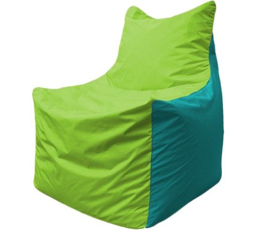 Кресло-мешок Flagman Фокс Ф2.1-182 салатовый/бирюзовый