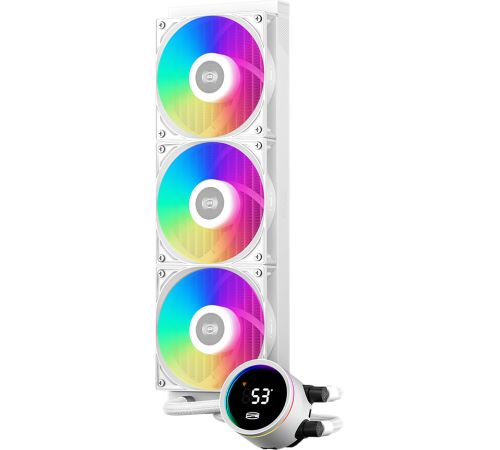Система жидкостного охлаждения для процессора PCCooler DA360 Pro ARGB Digital белый