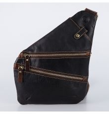 Сумка через плечо Poshete 196-1809-38-DBW коричневый