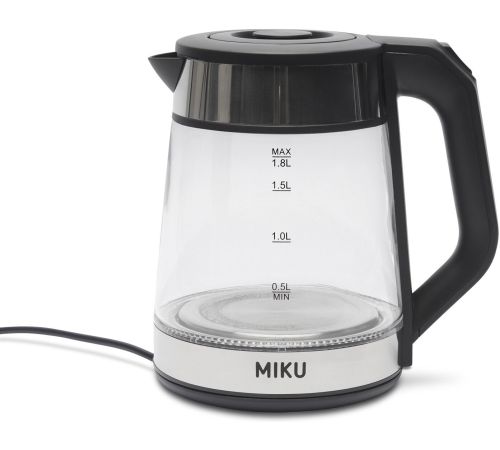 Электрический чайник Miku 2 в 1 электрический и заварочный GDT-KST-1800-BLK