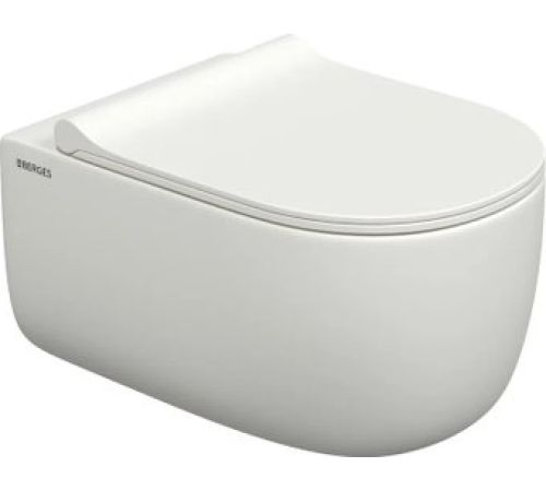 Унитаз подвесной Berges Wasserhaus Ego XL Rimless 082218