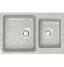 Кухонная мойка MARRBAXX Карельский камень модель 191/Q10 F191Q010 серый/светло-серый