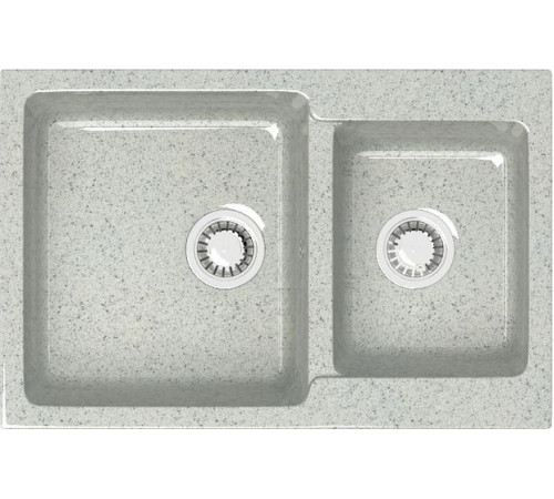 Кухонная мойка MARRBAXX Карельский камень модель 191/Q10 F191Q010 серый/светло-серый
