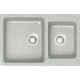 Кухонная мойка MARRBAXX Карельский камень модель 191/Q10 F191Q010 серый/светло-серый