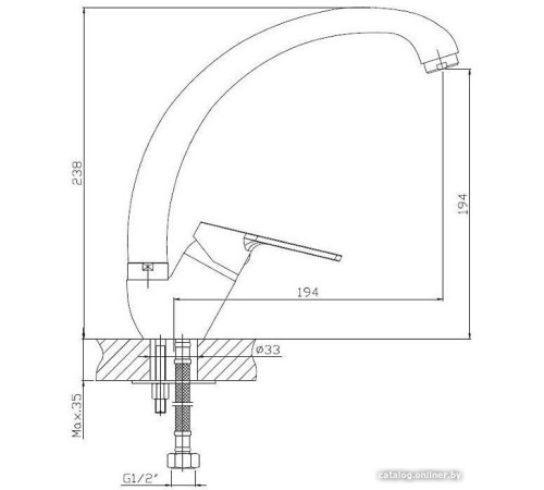 Смеситель Esko St.-Petersburg SPb 03