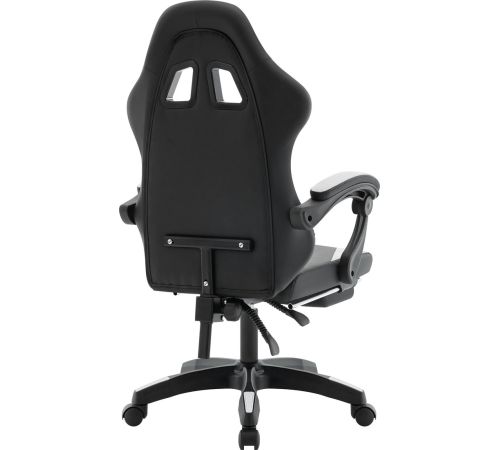 Игровое геймерское кресло Defender Runa Pro черный/белый