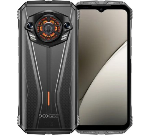 Телефон Doogee S Punk Pro 8GB/512GB серебристый/черный