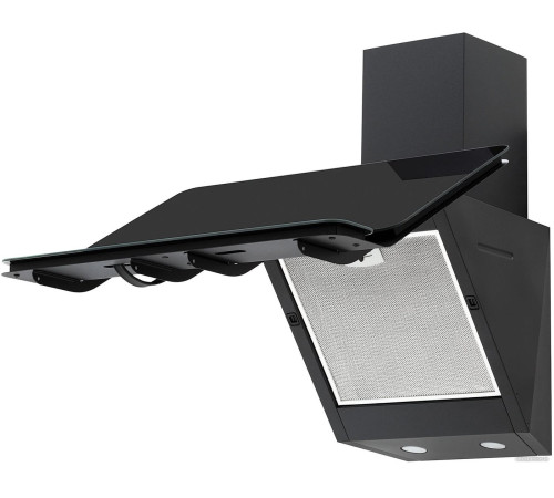 Кухонная вытяжка Krona Saturn 600 DN Black 4S черный