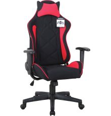 Кресло Brabix GT Racer GM-101 черный/красный