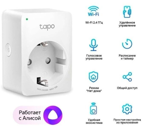 Умная розетка TP-Link Tapo P100
