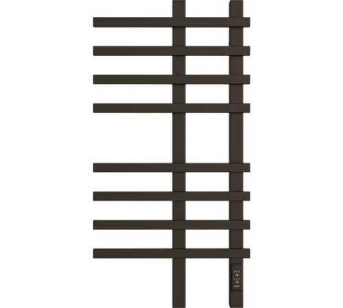 Полотенцесушитель Двин LX plaza neo 80/40 черный матовый