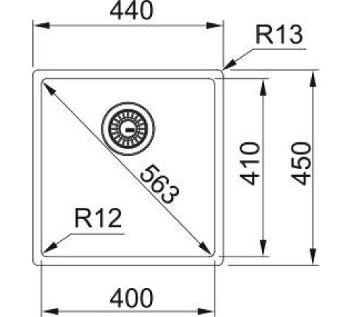 Кухонная мойка Franke BXX 210-40 127.0677.488 стальной