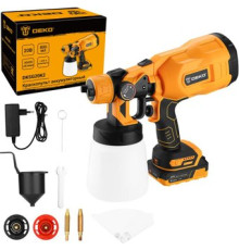 Краскораспылитель Deko DSG20K2 084-0012 с 1-им АКБ