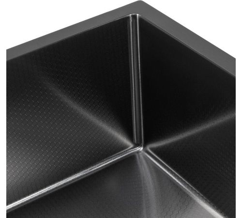 Кухонная мойка ARFEKA ECO AR 550*450 BLACK PVD NANO DECOR