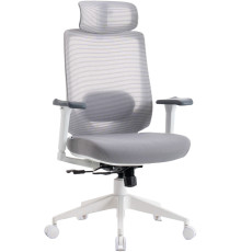 Офисное кресло Evolution HybridFlex White серый