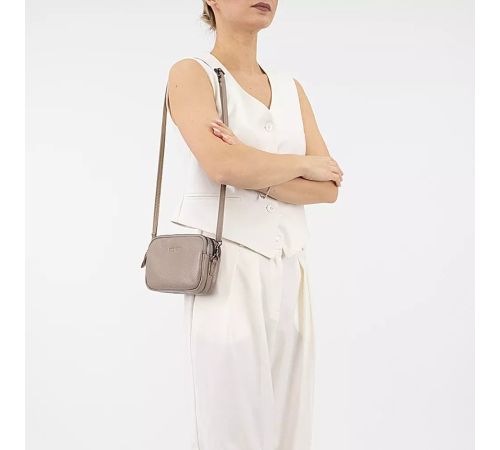Женская сумка Poshete 886-60061-LCF кофе