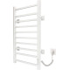 Полотенцесушитель Gloss & Reiter Pro-gress тип.Э2 Л.50x80.P10 Муар White П Таймер