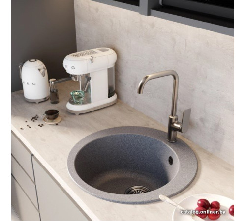 Кухонная мойка Mixline ML-GM13 551891 темно-серый