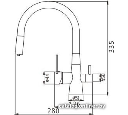 Смеситель Shevanik S668