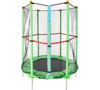 Батут Sundays Acrobat-D140 зеленый, с сеткой