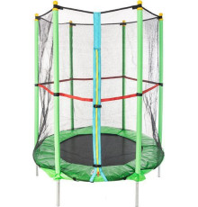 Батут Sundays Acrobat-D140 зеленый, с сеткой
