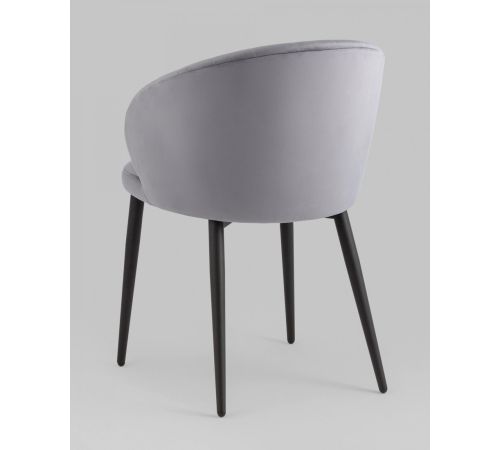 Стул Stool Group Lastura велюр серый