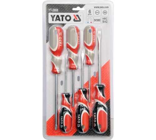 Набор отверток Yato YT-2668 6 предметов
