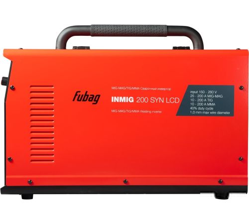 Сварочный инвертор Fubag INMIG 200 SYN LCD