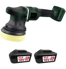 Полировальная машина KLPRO KLPS18B-80 с 2-мя АКБ, сумка