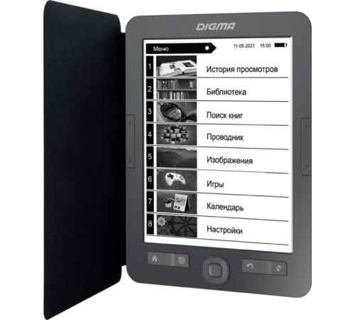Электронная книга Digma M1 Dark Grey