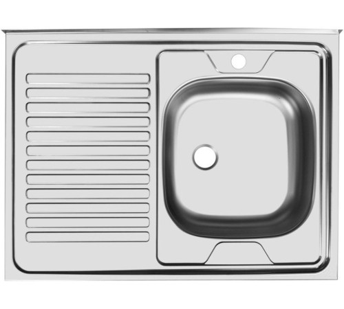 Кухонная мойка Ukinox STD800.600-5C 0R с сифоном