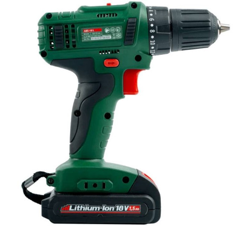 Дрель-шуруповерт DWT ABS-18 L-2 BMC с 2-мя АКБ, кейс