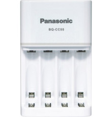 Зарядное устройство Panasonic BQ-CC55E белый