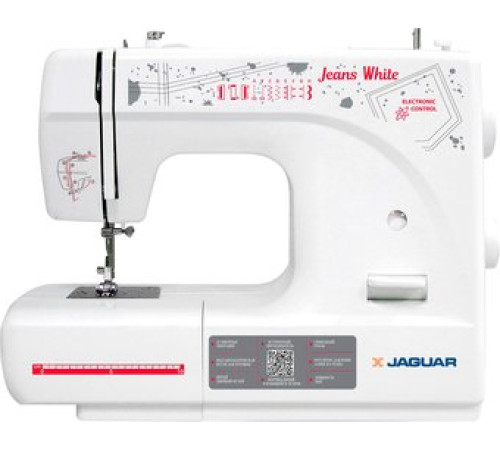 Электромеханическая швейная машина Jaguar Jeans White