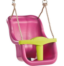 Подвесные качели KBT Luxe фиолетовый/салатовый