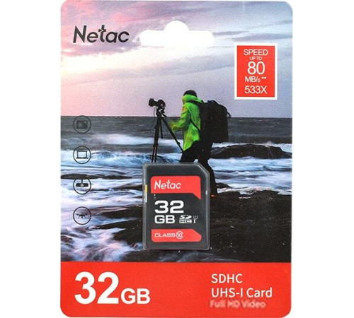 Карта памяти Netac P600 32GB NT02P600STN-032G-R