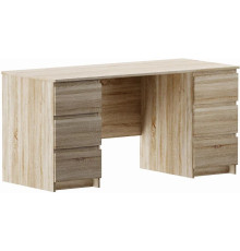 Стол Mio Tesoro Кастор 6 ящиков 151x65 2.03.06.040.3 дуб сонома