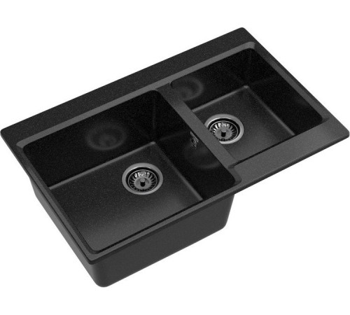 Кухонная мойка GranFest GF-LV-780K черный