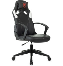 Игровое геймерское кресло Zombie 50 черный/белый