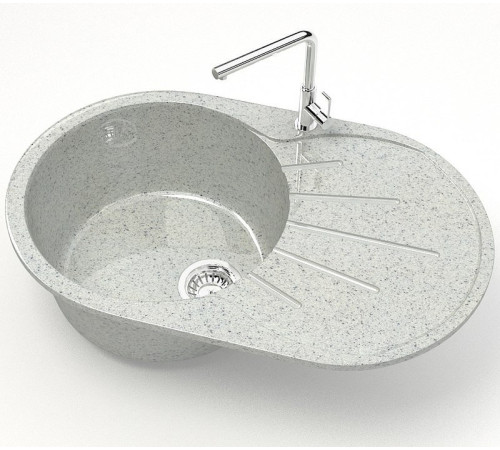 Кухонная мойка MARRBAXX Карельский камень модель 110/Q10 F110Q010 серый/светло-серый