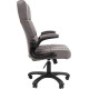 Офисное кресло CHAIRMAN Home 444 велюр, Т-55 серый