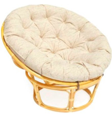 Кресло Garden Story Папасан Р110Н бежевый/медовый