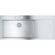 Кухонная мойка Grohe K1000 80-S 116/52 1.0 lh 31581SD1 левая