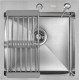 Кухонная мойка ARFEKA ECO AR мойка 500*500, коландер, дозатор SATIN DECOR