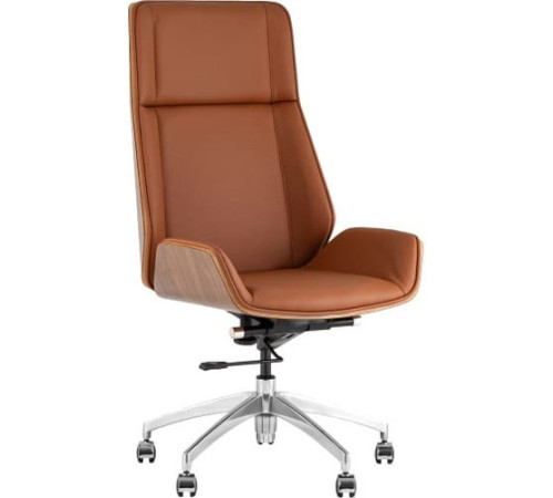 Офисное кресло TopChairs Crown SN A312 8383-14 Walnut Back коричневый