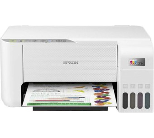 МФУ Epson EcoTank L3256 ресурс стартовых контейнеров 8100/6500, контейнер 103