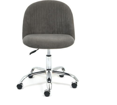 Кресло TetChair Melody флок, серый