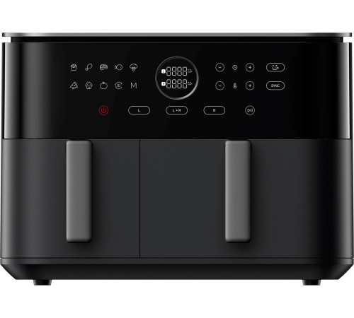 Аэрогриль аэрофритюрница Xiaomi Dual Zone Air Fryer 10L MAF-D1001 евровилка